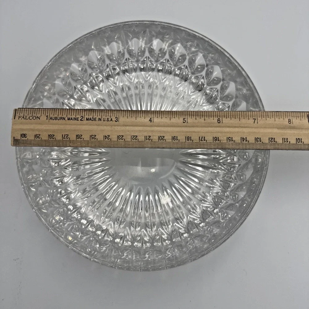 Vintage Centerpiece Crystal‎ Gorham Full Lead Crystal Bowl Germany Discontinued